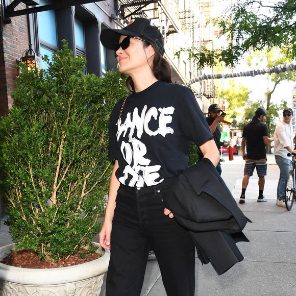 L'actrice oscarisée Marion Cotillard a été aperçue dans la ville de New York lors de la semaine de la mode. © Backgrid USA / Bestimage