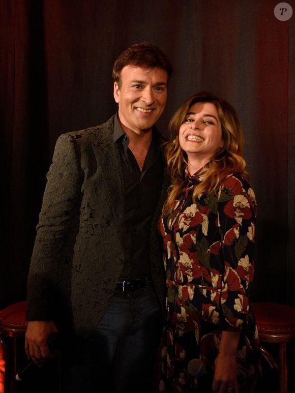 Julie Zenatti, Tony Carreira se produisant lors de la soirée de lancement de 'Le Cœur des Femmes' par Tony Carreira à L'Arc à Paris, France, le 1er février 2017. Photo by Alban Wyters/ABACAPRESS.COM