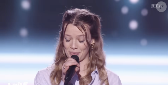 Alice dans l'émission "The Voice" TF1