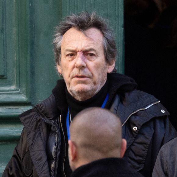 Jean-Luc Reichmann - Arrivées aux obsèques de Brigitte Bardot en l'église Paroissiale Notre-Dame-de-l'Assomption de Saint-Tropez, France, le 7 janvier 2026.  © Jacovides-Moreau/Bestimage