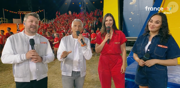 Images de l'émission "Intervilles" diffusée sur France 2