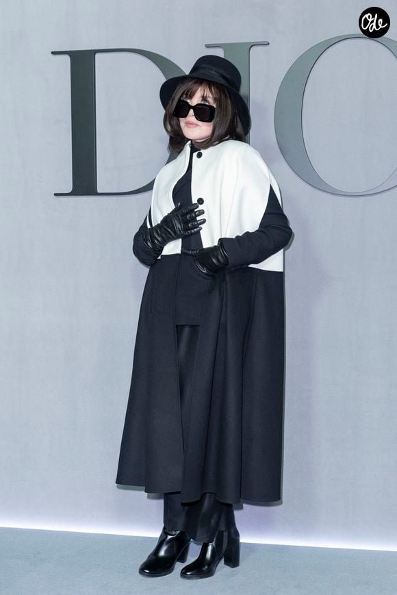 Isabelle Adjani au photocall du défilé Christian Dior Mode Féminine Prêt-À-Porter Automne/Hiver 2025-2026 lors de la Fashion Week de Paris (PFW), à Paris, France, le 4 mars 2025. © Olivier Borde/Bestimage