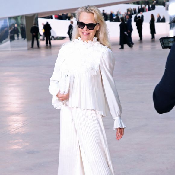 Pamela Anderson - Célébrités au Défilé de Mode Chanel, Collection Haute Couture Printemps / Été 2025, dans le cadre de la Fashion Week de Paris, France, le 27 Janvier 2025. 

© Bertrand Rindoff / Bestimage