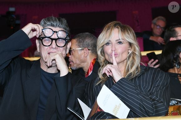 "Et puis un jour, vous voyez quelque chose, quelqu'un qui vous parle, et vous la croyez. À ce moment-là, tout ce dont vous avez rêvé apparaît. J'ai cherché ça toute ma vie".

Exclusif - Marc Lavoine et sa compagne Adriana Karembeu au "concerto pour la paix" de Omar Harfouch au théâtre des Champs-Elysées à Paris le 18 septembre 2024.© Rachid Bellak / Bestimage
