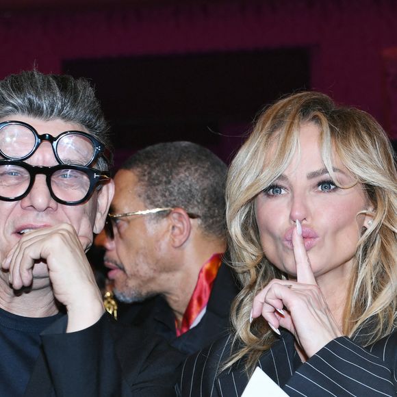 "Et puis un jour, vous voyez quelque chose, quelqu'un qui vous parle, et vous la croyez. À ce moment-là, tout ce dont vous avez rêvé apparaît. J'ai cherché ça toute ma vie".

Exclusif - Marc Lavoine et sa compagne Adriana Karembeu au "concerto pour la paix" de Omar Harfouch au théâtre des Champs-Elysées à Paris le 18 septembre 2024.© Rachid Bellak / Bestimage