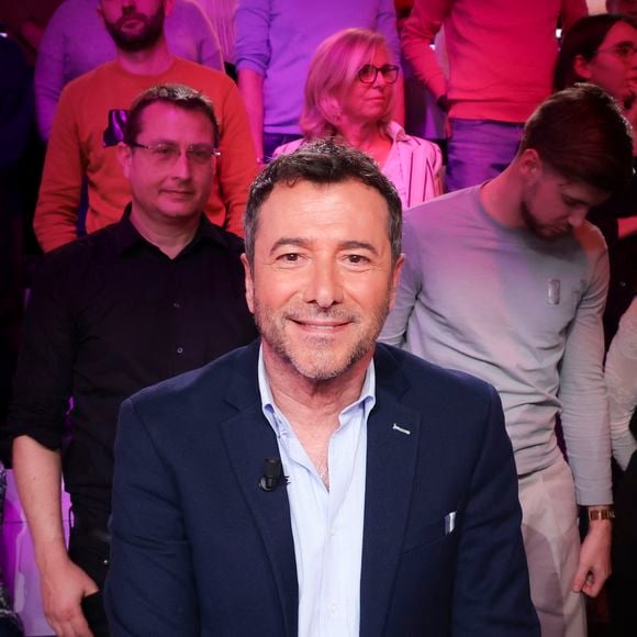 Exclusif - Bernard Montiel, sur le plateau de l’émission « TPMP » présentée par C.Hanouna et diffusée en direct sur Youtube et sur toutes les box (SFR, FREE, Bouygues, MyCanal etc), Paris, France, le 10 mars 2025. © Jack Tribeca / Bestimage