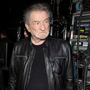 Exclusif - Backstage  - Eddy Mitchell - La Nuit de la Déprime revient aux Folies Bergère, le 3 février 2020. A quelques jours de la Saint-Valentin, on retrouve sur scène les chanteurs les plus déprimants et les humoristes les plus badants, pour pleurer (de rire).