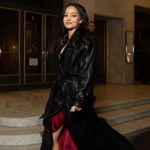 Exclusif - Lena Mahfouf (Lena Situations) - Les célébrités arrivent au dîner du Cinéma du Madame Figaro au restaurant "Gigi" à Paris le 31 mars 2026. © Julien Sarkissian/Bestimage