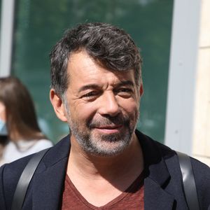 Exclusif - Stéphane Plaza à la sortie des studios RTL à Neuilly-sur-Seine le 21 septembre 2020.