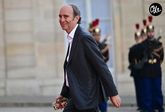 Xavier Niel, Pdg de Iliad au palais de l'Elysée pour un banquet d'état donné en l'honneur de la visite du président de la Mauritanie en France le 15 avril 2026.

© Christian Liewig / Bestimage