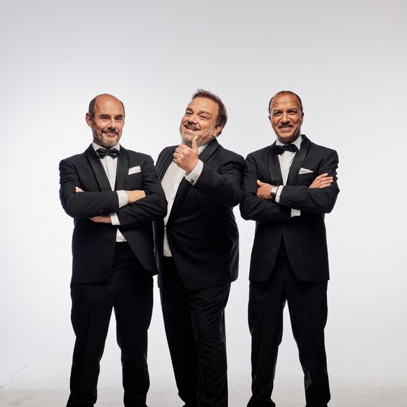 Exclusif - Rendez-vous avec Les Inconnus (Didier Bourdon, Bernard Campan et Pascal Légitimus) en studio à Paris. Le 4 octobre 2022
© Cyril Moreau / Bestimage