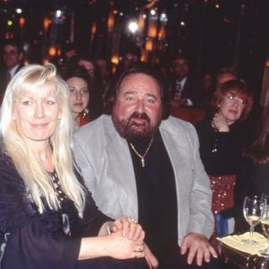 Richard Anthony et sa compagne à la soirée Atlas en 1995 (Paris)
© Philippe Baldini Bestimage