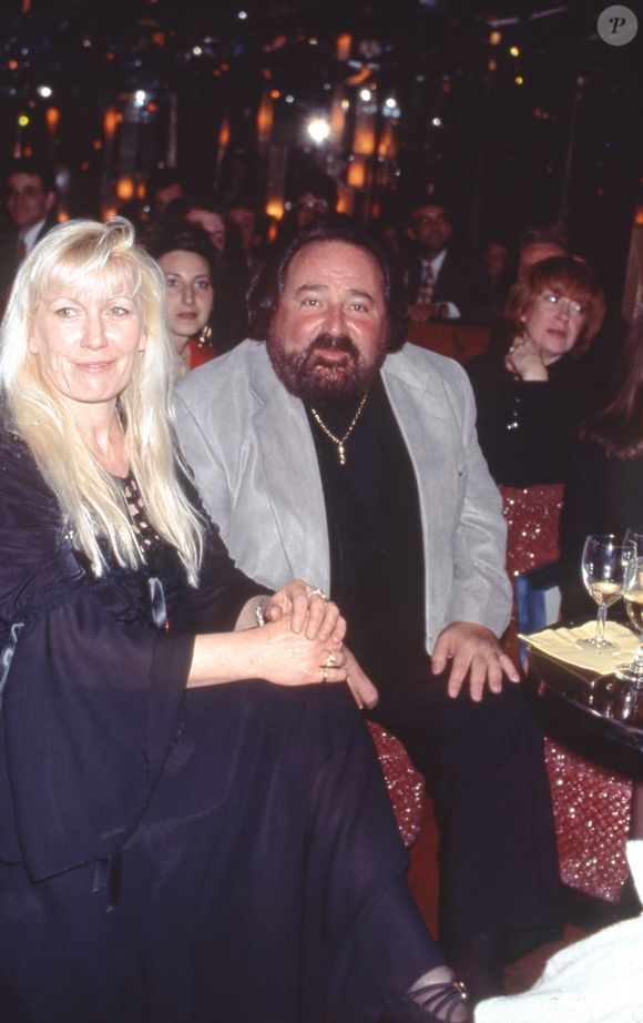 Richard Anthony et sa compagne à la soirée Atlas en 1995 (Paris)
© Philippe Baldini Bestimage
