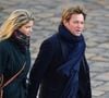 L'animateur et l'actrice soutiennent la créatrice de lunettes Nathalie Blanc
Laurent Delahousse et Alice Taglioni lors d'une cérémonie d'hommage national à feu Jean d'Ormesson, membre de l'Académie française, aux Invalides à Paris, France, le 8 décembre 2017. Photo by Christian Liewig/ABACAPRESS.COM
