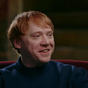 Les acteurs principaux (D. Radcliffe, E. Watson et R Grint) sont réunis pour une émission spéciale à l'occasion des 20 ans de la saga Harry Potter. Photo par Backgrid UK/ Bestimage