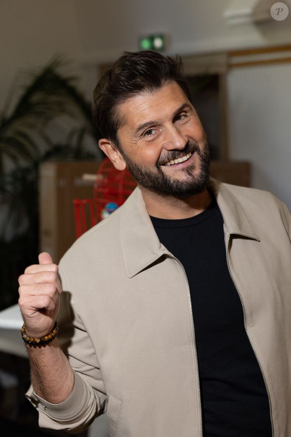 Exclusif - Christophe Beaugrand - C.Beaugrand participe au "Mars Global Adoption Weekend" (loto de la protection animale) à la Maison de l'animal à Paris, le 11 octobre 2025.
© Julien Sarkissian / Bestimage