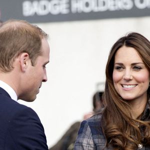 Archives - Le prince William, duc de Cambridge,  et Catherine Kate Middleton sortent du stade Emirates Arena à Glasgow le 4 avril 2013

©Royalportraits Europe/Bernard Rubsamen / Bestimage