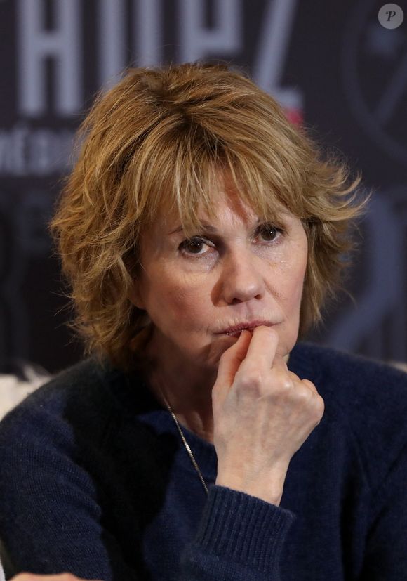 Miou-Miou lors de la présentation du film "Larguées" au 21ème festival international du film de comédie de l'Alpe d'Huez. © Dominique Jacovides / Bestimage