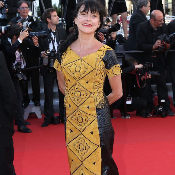 La chanteuse Lio - Montée des marches du film "Nebraska" lors du 66ème festival du film de Cannes. Le 23 mai 2013. BORDE-MOREAU / BESTIMAGE