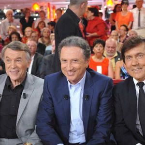 Michel Drucker, Annie Cordy, Frank Michael, Salvatore Adamo - Enregistrement de l'émission "Vivement dimanche" à Paris le 5 juin 2012   AGENCE / BESTIMAGE