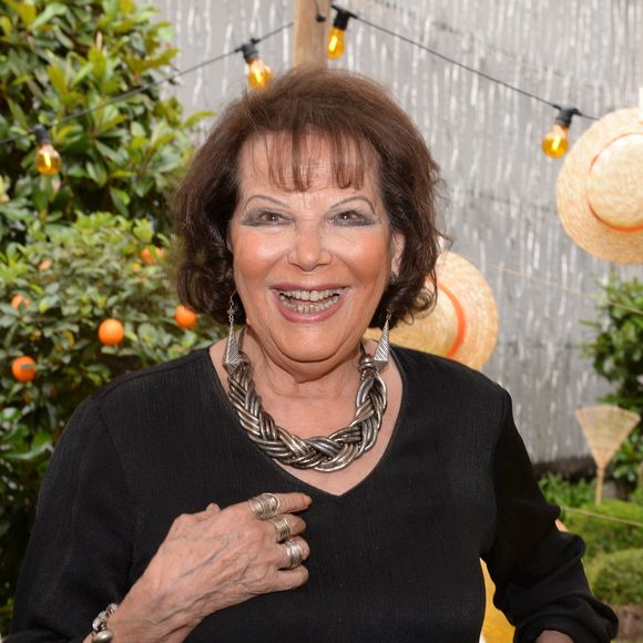 Claudia Cardinale - Inauguration du nouveau lieu éphémère végétal "Le jardin de Joy" sur la terrasse de l'hôtel Barrière Le Fouquet's à Paris le 7 juin 2018. 
Photo : Coadic Guirec-Rahid Bellak/Bestimage