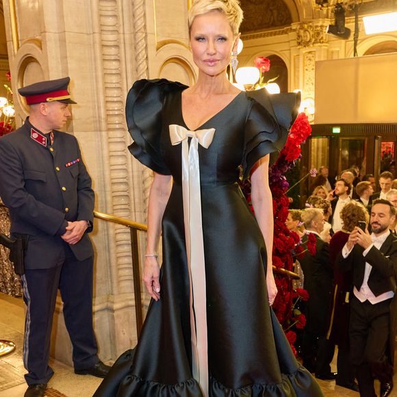 Adriana Karembeu - Les célébrations lors du "Bal de l'Opéra de Vienne 2026" à l'Opéra d'État de Vienne, le 12 février 2026.