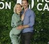 Emmanuelle Berne (enceinte) et Chris Buncombe au photocall de la série "Danse avec les stars" lors du 62ème Festival de Télévision de Monte-Carlo, à Monaco, le 18 juin 2023. © Denis Guignebourg/BestImage