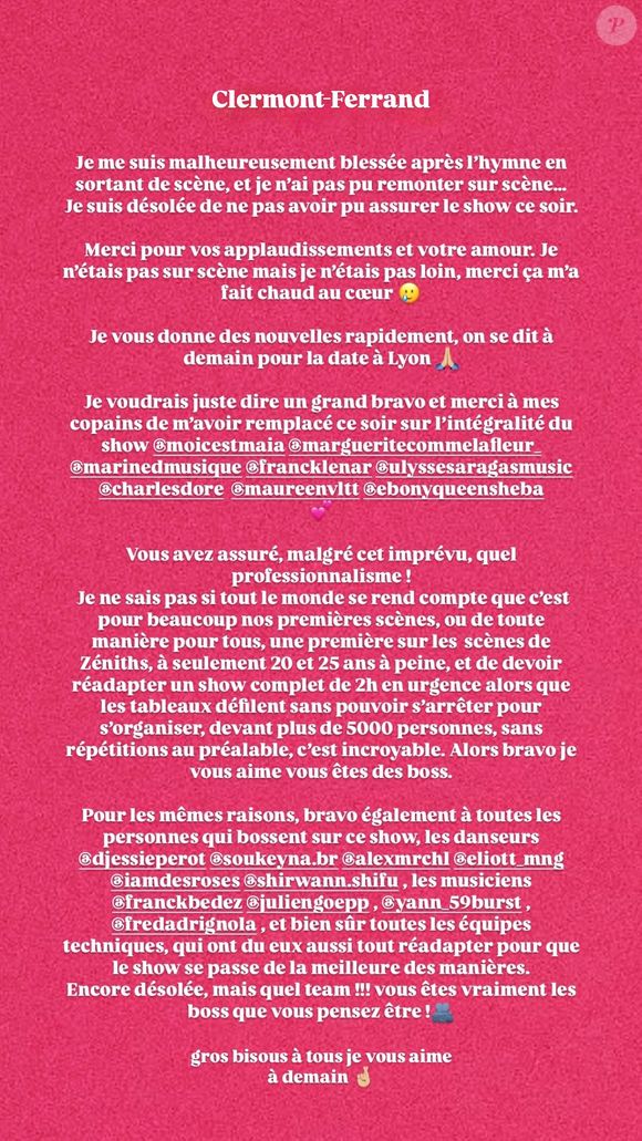 Emma (Star Academy) sur Instagram