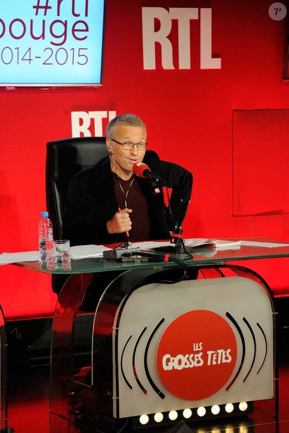 Laurent Ruquier assiste à la conférence de presse annuelle de la station de radio RTL à Paris, France, le 4 septembre 2014. Photo par Alban Wyters/ABACAPRESS.COM