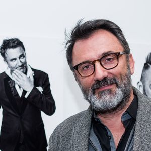 Frédéric Lopez pose lors du vernissage de l'exposition du photographe Stéphane de Bourgies à La Défense à Paris, France, le 12 mars 2019. Photo by Julie Sebadelha/ABACAPRESS.COM