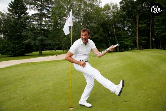 Exclusif - Arnaud Gidoin - La 15ème édition des Balles Blanches au Golf du Prieuré à Sailly, le 2 juin 2015.