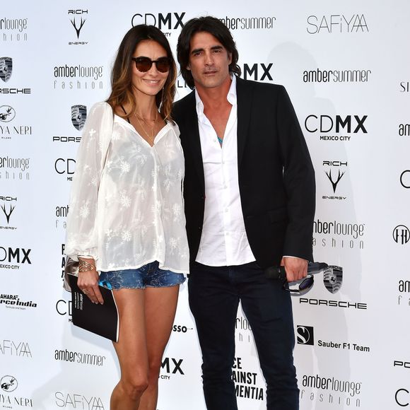 Gregory Basso et Ornella Verrecchia durant la soirée "Amber Lounge Monaco 2017" au Méridien Beach Plaza, dans le cadre du Grand Prix de Monaco.  Monaco, le 26 mai 2017.
© Bruno Bebert/Bestimage