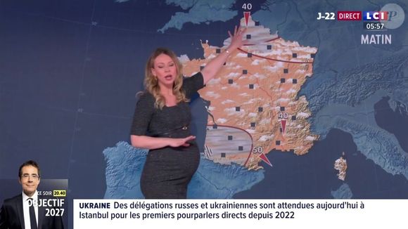 "Quel bonheur de vous annoncer qu’après quelques heures intenses, ADALINE est enfin dans nos bras depuis ce mercredi 11 juin, 18h16. Une merveilleuse rencontre 3k345 de bébé en bonne santé. Nous profitons de ces quelques jours hors du temps à la maternité".

Départ en congé de Vanessa Matagne le 15 mai 2025, présentatrice météo de la matinale de LCI