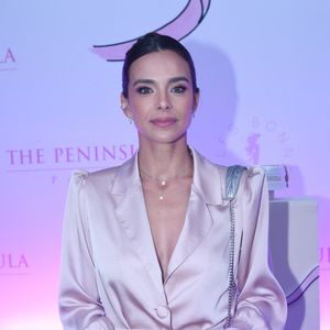 Marine Lorphelin - Soirée de gala du 10ème anniversaire de l’association "Les Bonnes Fées" à l’Hôtel The Peninsula Paris le 8 octobre 2025. © Rachid Bellak/Bestimage