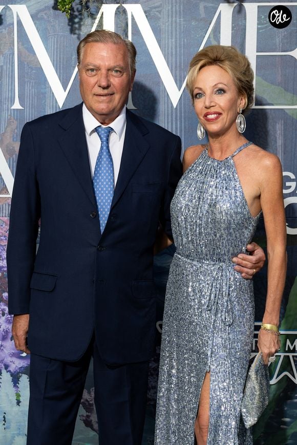 Charles de Bourbon des Deux-Siciles et Camilla de Bourbon des Deux-Siciles - Photocall du Summer Gala By Gala One à Saint-Tropez le 24 juillet 2025. © Cyril Moreau/ Mathis Quintana Diaz / Bestimage