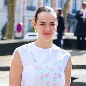 Pauline Ducruet aux arrivées au défilé Miu Miu Collection Femme Prêt-à-Porter Automne/Hiver 2026-2027 lors de la Fashion Week de Paris (PFW) au palais d'lena conseil Economique, social et environnemental, à Paris, France, le 10 mars 2026. © Denis Guignebourg/Bestimage