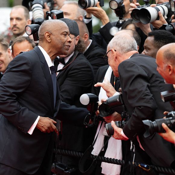 Lundi 19 mai 2025, la légende vivante du cinéma hollywoodien était présente sur la Croisette aux côtés du réalisateur Spike Lee

Denzel Washington - Montée des marches du film « Highest 2 Lowest  » lors du 78ème Festival International du Film de Cannes, au Palais des Festivals à Cannes. Le 19 mai 2025
© Olivier Borde/ Bestimage