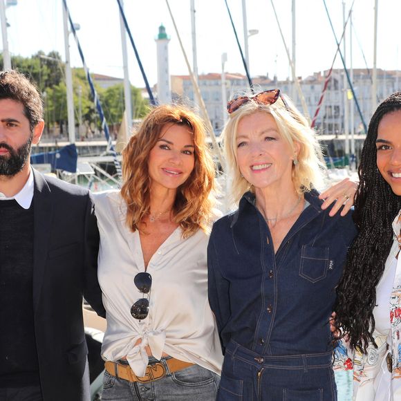 Et de préciser : "Par contre, on a tellement appris à se connaître par le biais des rôles. Il y a beaucoup de respect et beaucoup d'admiration l'une pour l'autre. On ne se le dit pas trop, mais on aime beaucoup tourner ensemble, énormément." 

Mayel Elhajaoui, Ingrid Chauvin, Luce Mouchel, Nelly Lawson - Photocall de la série "Demain nous appartient" lors de la 26ème Edition du Festival de la Fiction de La Rochelle. Le 14 septembre 2024
© Patrick Bernard / Bestimage