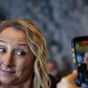 Audrey Lamy lors du 28ème festival de comédie à l’Alpe d’Huez le 16/01/2025. © Sandrine Thesillat/PsNewZ/Bestimage