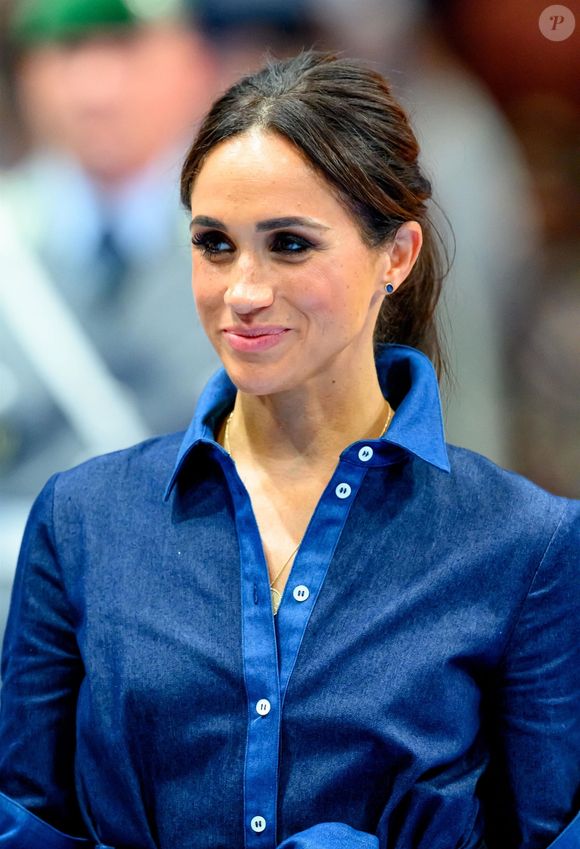 Meghan Markle, duchesse de Sussex aux Invictus Games 2023 à Dusseldorf le 15 septembre. © Backgrid USA / Bestimage