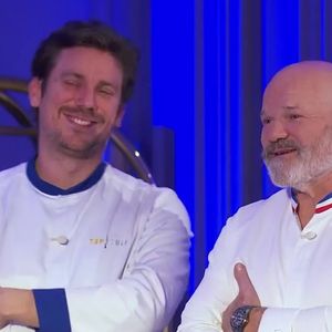 Philippe Etchebest en larmes face à Charles après son élimination de "Top Chef 2025", épisode du 4 juin, sur M6