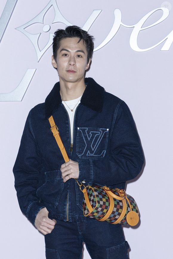 Kevin Chu - Photocall pour le défilé Louis Vuitton prêt à porter hommes Automne / hiver  2025 - 2026 lors de la fashion week à Paris le 21 2025. © Olivier Borde /Bestimage