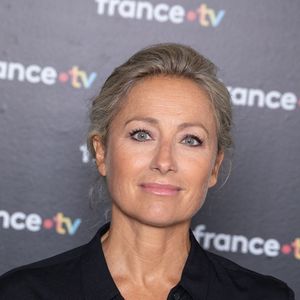 Anne-Sophie Lapix assiste à la conférence de presse de France TV le 04 septembre 2024 à Paris, France. Photo par Nasser Berzane/ABACAPRESS.COM