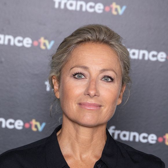 Anne-Sophie Lapix assiste à la conférence de presse de France TV le 04 septembre 2024 à Paris, France. Photo par Nasser Berzane/ABACAPRESS.COM