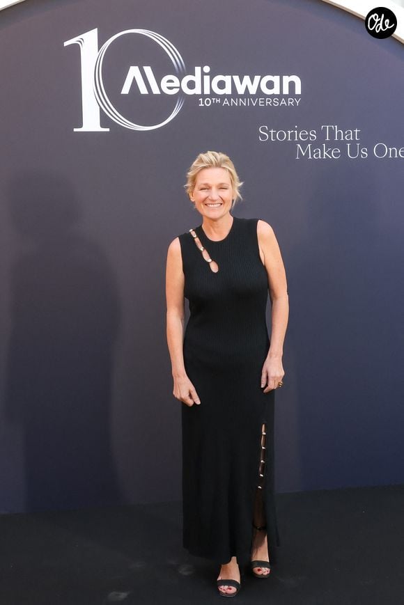 Anne-Élisabeth Lemoine - Photocall de la soirée des 10 ans de Mediawan à Paris le 2 juin 2026. © Jack Tribeca / Bestimage