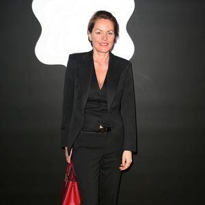 Exclusif - Cendrine Dominguez - Le stylo Meisterstück de Montblanc fête son 90e anniversaire à l'Institut des lettres et des manuscrits à Paris le 1er avril 2014.