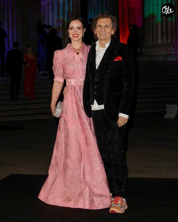 Sally Humphries, Ronnie Wood - The British Museum Ball à Londres le samedi 17 octobre 2026. 

Photo : Backgrid UK/ Bestimage