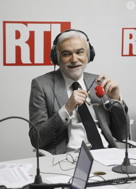 Pascal Praud lors de la 58ème édition du Salon international de l'agriculture au parc des expositions Paris Expo Porte de Versailles à Paris, France, le 4 mars 2022. © Denis Guignebourg/Bestimage