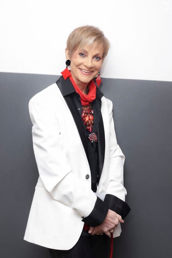 Exclusif - Isabelle Morini-Bosc, en backstage de l’émission « TPMP » La dernière sur C8,  présentée par C.Hanouna et diffusée en direct sur C8, Paris, France, le 27 fevrier 2025. © Jack Tribeca / Bestimage