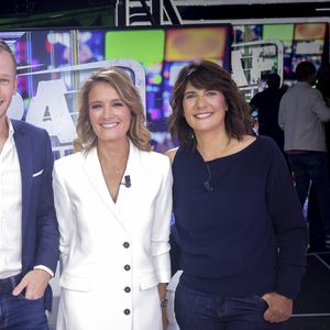 Exclusif - Isabelle Morini-Bosc, Damien Canivez, Pascale de La Tour du Pin, Estelle Denis - PAF diffusée en direct sur C8 - Paris le 05/09/2023 - © Jack Tribeca / Bestimage